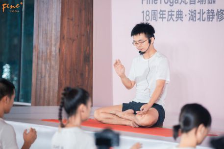 CQ9电子FineYoga梵音瑜伽“健康 美丽 坚强”主题18周年庆典活动落幕(图3)