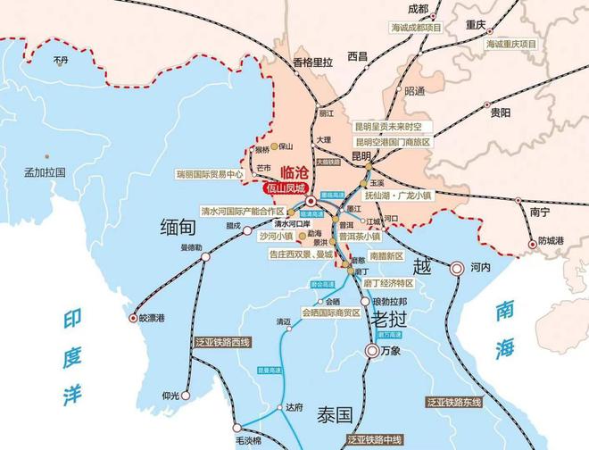 CQ9电子别只盯着中老铁路 中缅铁路带来的万亿级商机你get了吗？(图3)