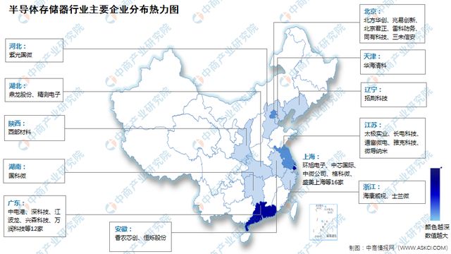 2024年中国半导体存储器行业市场规模及企业分布预测分析(图2)